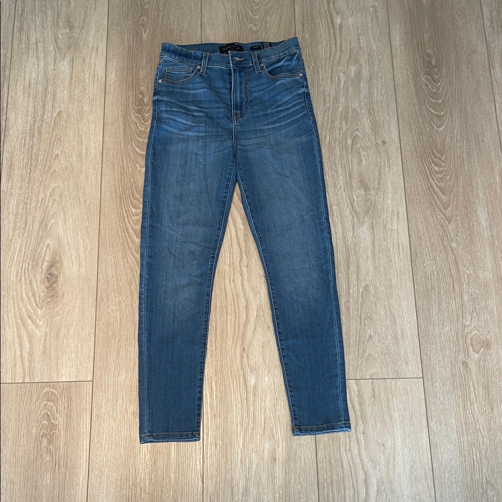 Kendall & Kylie Dark Blue Skinny Jeans
